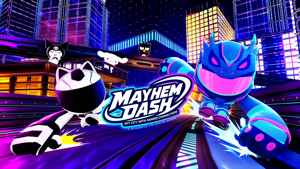 Mayhem Dash : Sky City with Sanrio characters