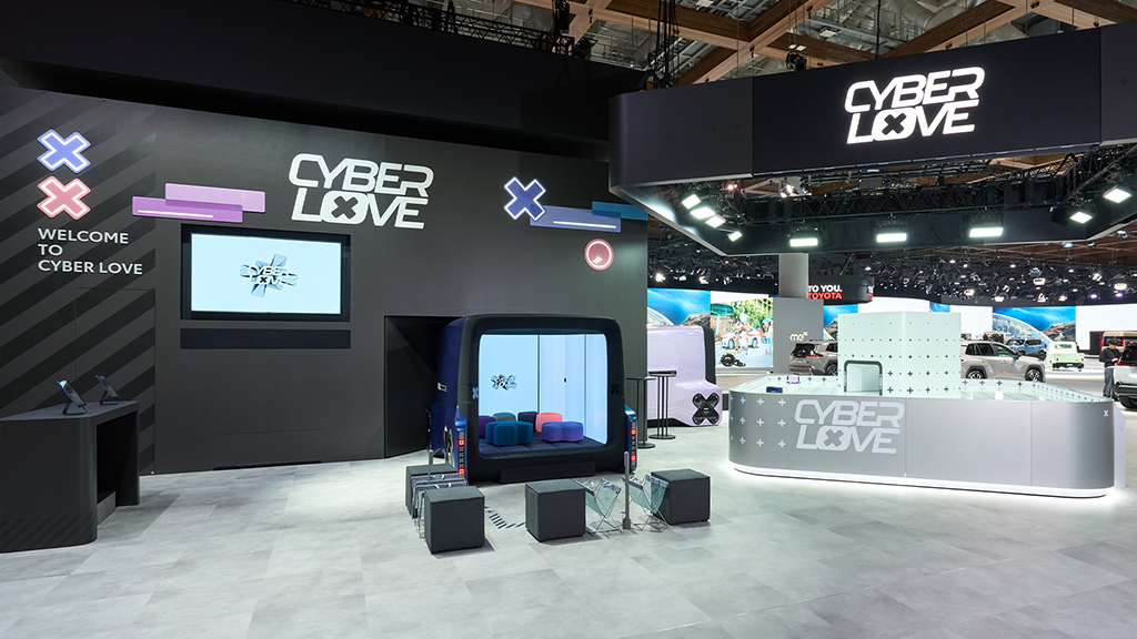 “CYBER LOVE” at the TOYOTA Booth, Japan Mobility Show 2025